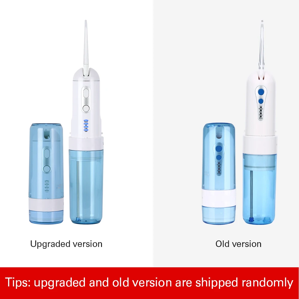 Портативный Перезаряжаемый ирригатор для воды Flosser с 4 режимами 5 сменных