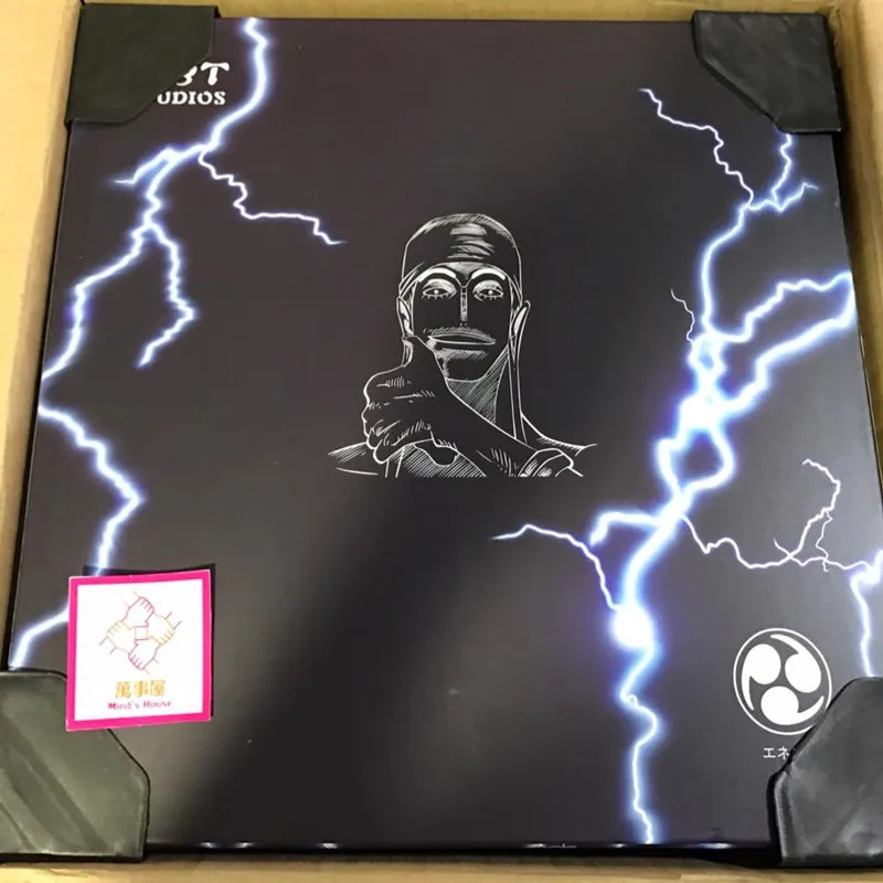 

13" One Piece Thor Enel Statue Sky Piea Jaya Brontosaurus Two hundred million v GK Resin Action Figure Model Toy BOX 33CM L120