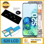 100% Оригинальный 6,2 ''AMOLED ЖК-дисплей для SAMSUNG Galaxy S20 G980 G980F G980FDS дисплей сенсорный экран дигитайзер в сборе запасные части