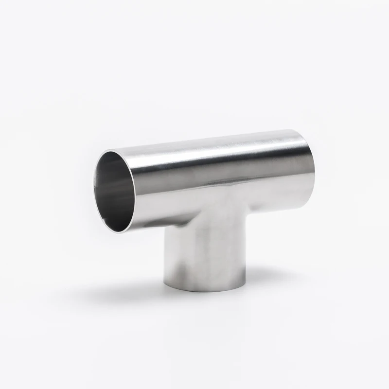 Фитинги для труб с санитарным сварным тройником 1 1/2 дюйма до 2 дюймов