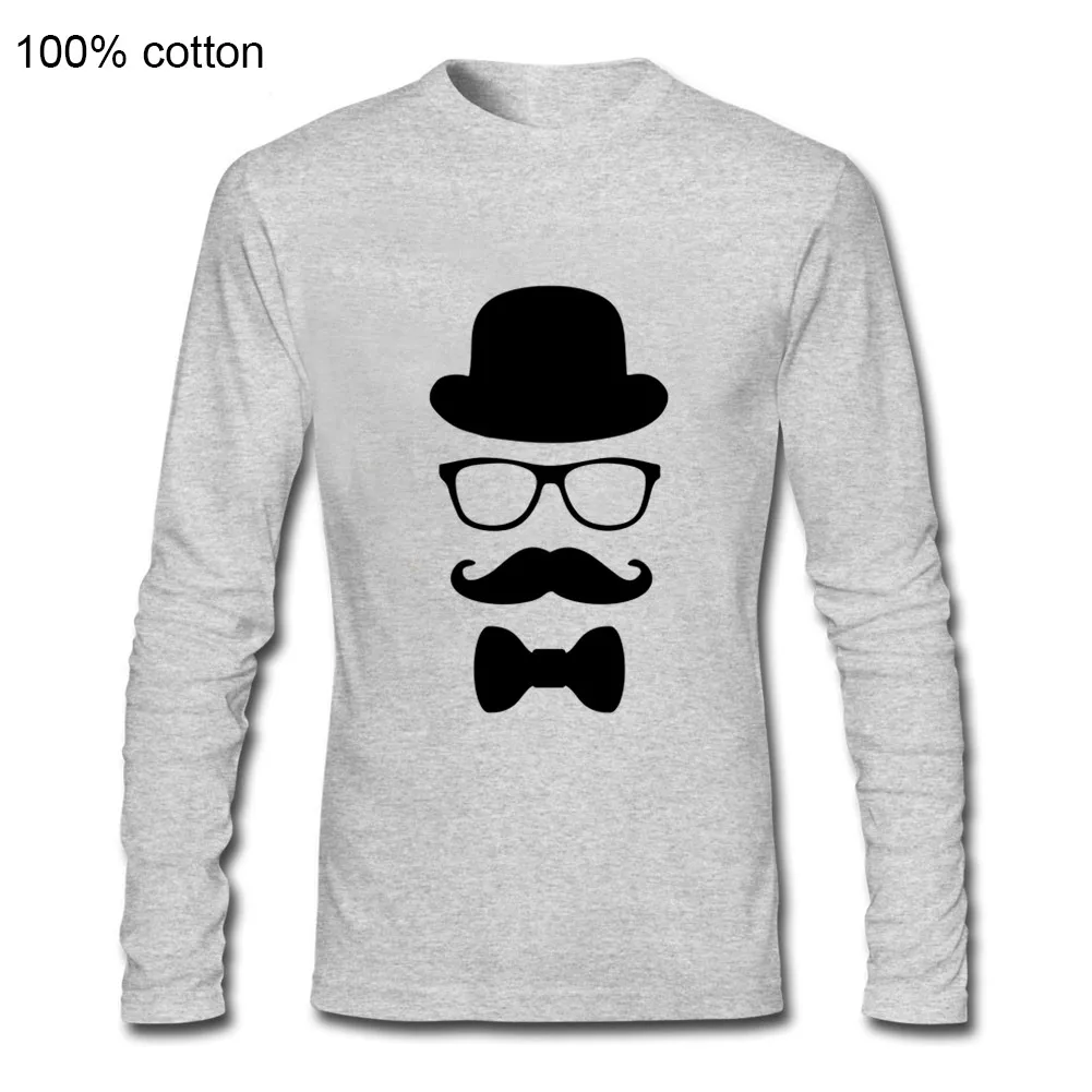 Футболка мужская с длинным рукавом тенниска из хлопка крутая майка принтом