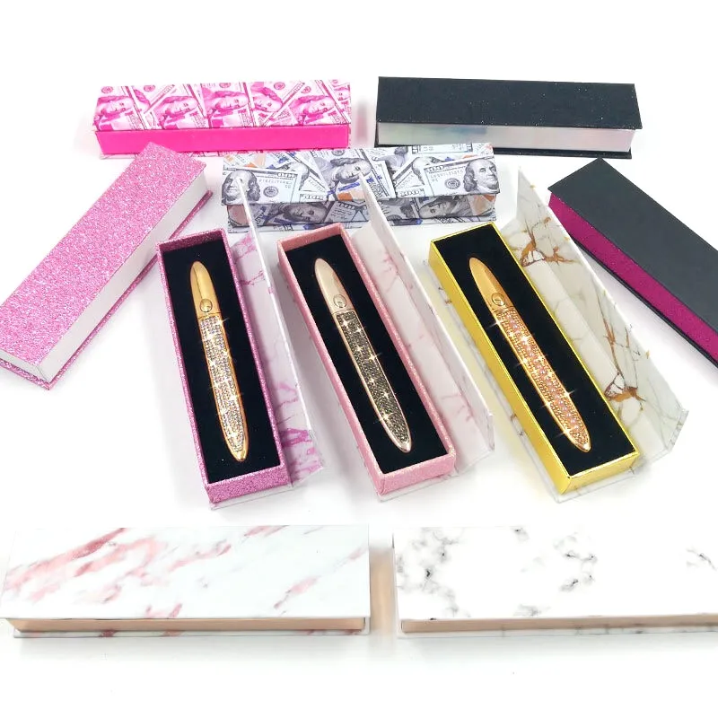 Новый прямоугольник магнитный пустой Бумага упаковочная коробка для ресниц