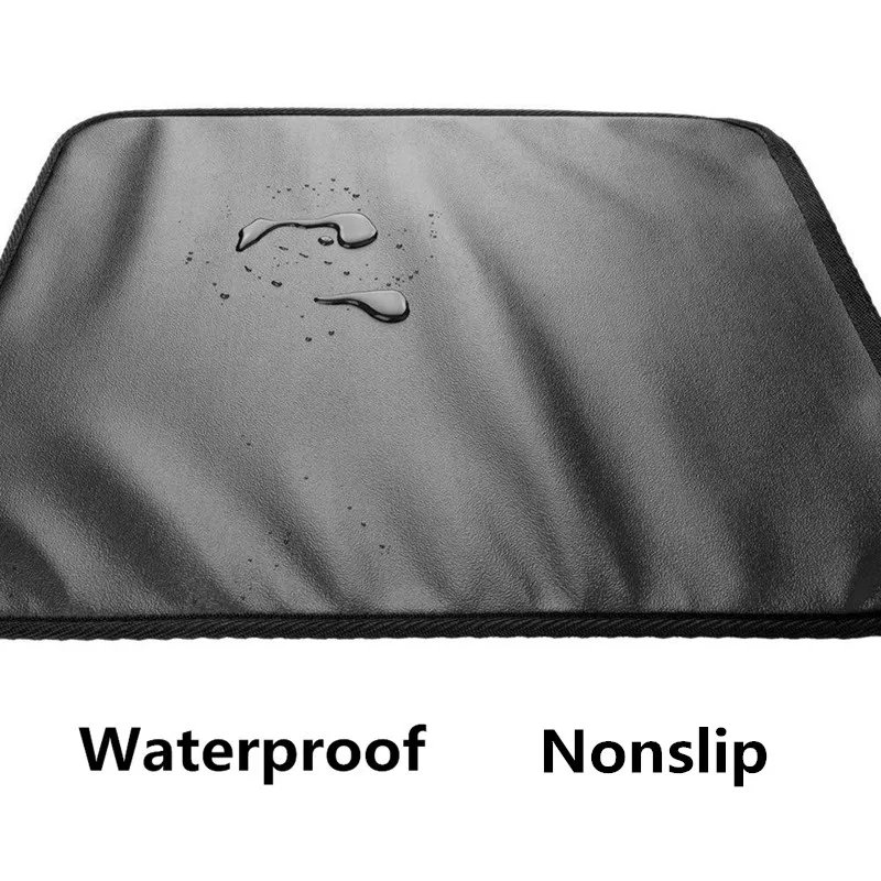 Водонепроницаемый поднос для кошачьего туалета двухслойный коврик из ЭВА