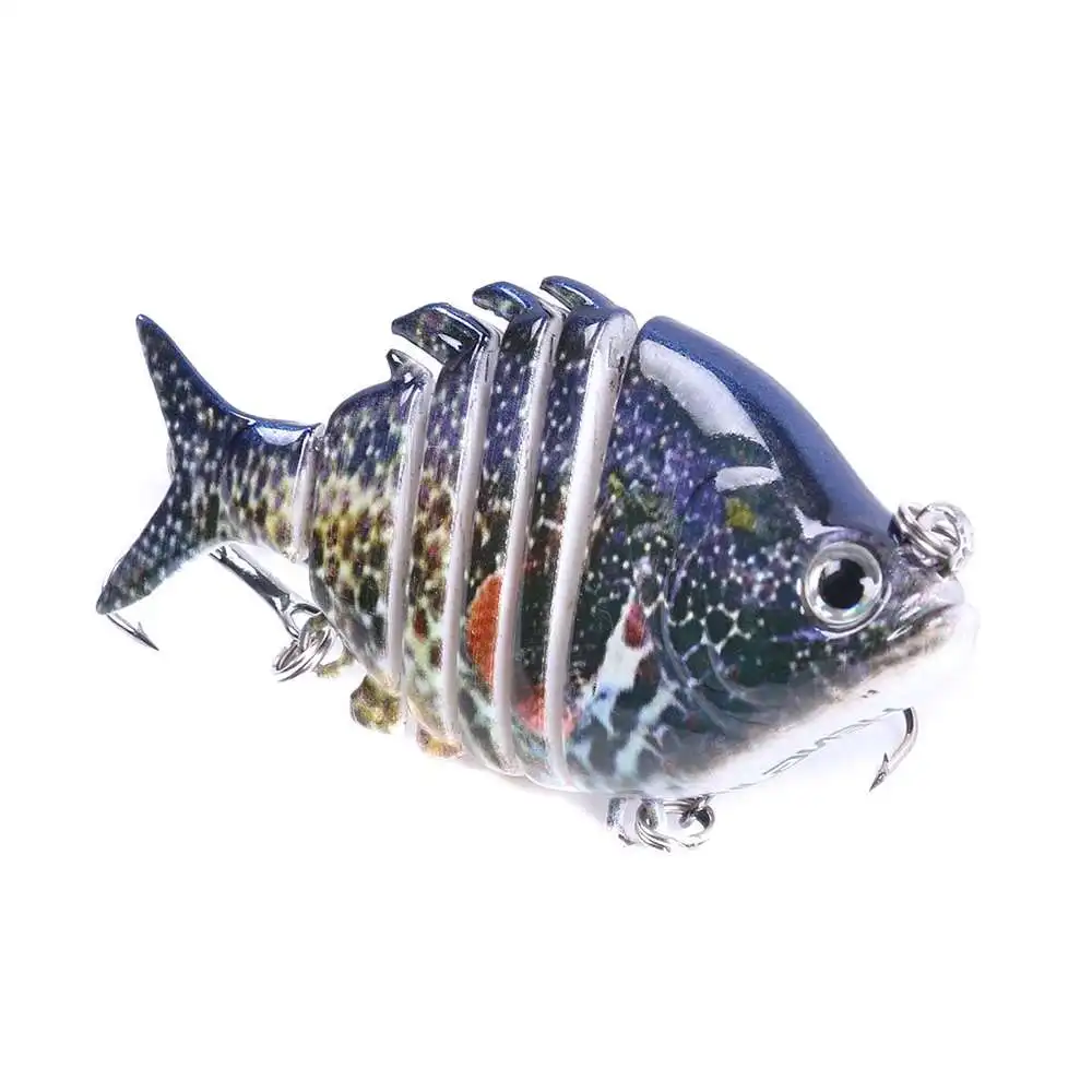 2pcs Sinking Wobblers Fishing Lures Jointed Crankbait Swimbait 6 Segment Hard Artificial Bait For Tackle Lure | Спорт и развлечения
