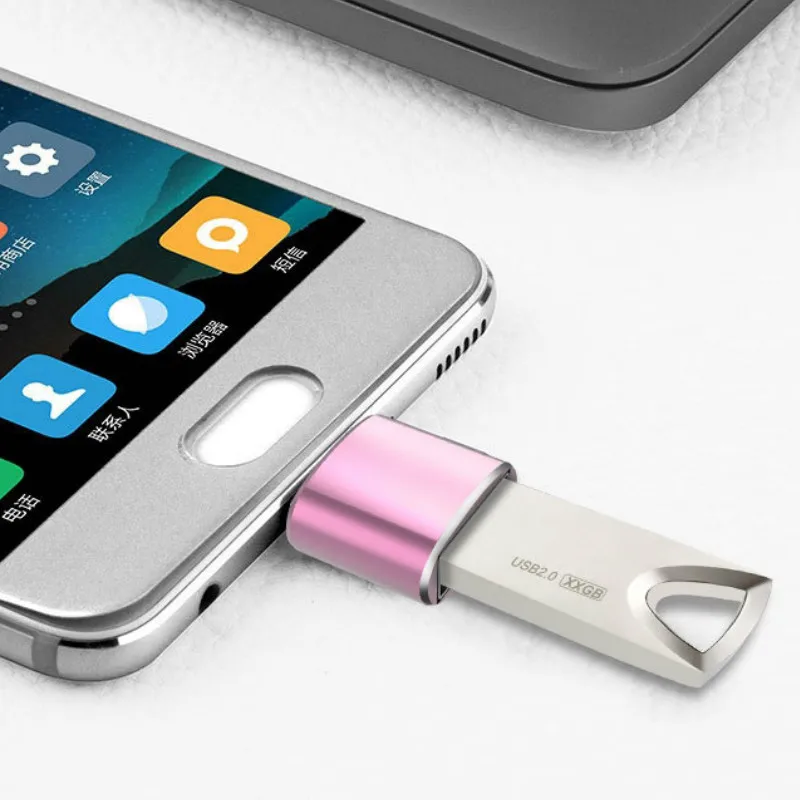 Кабель-адаптер SB 3 0 Type-C OTG Тип C USB-C конвертер для Xiaomi Mi5 Mi6 Huawei Samsung мышь клавиатура