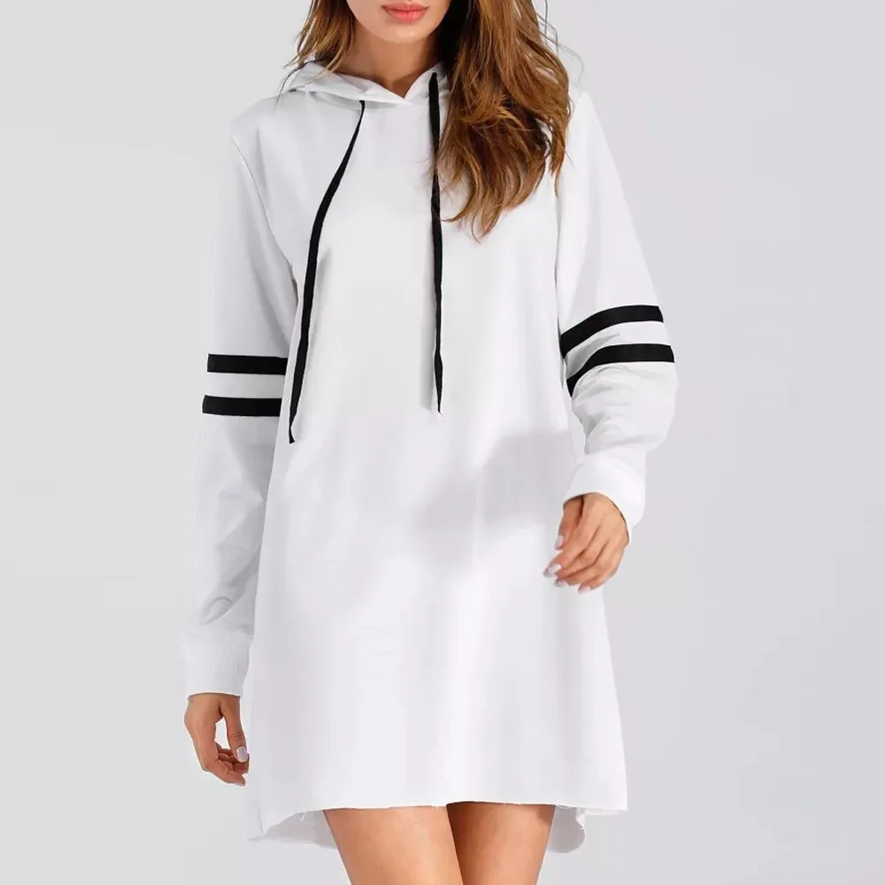 Горячая Распродажа бренд CHAMSGEND женская мода новый длинный рукав толстовка с