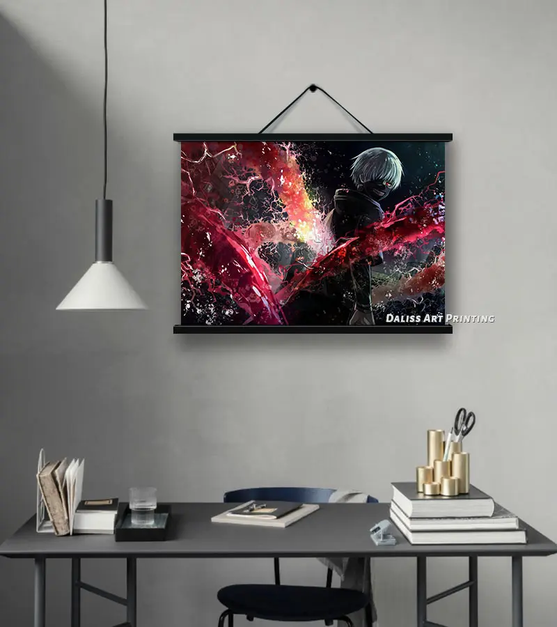 

Canvas Anime Tokyo Ghoul Pictures Home Decoration Paintings Poster HD Prints Wall Art Modular Living Room Framed
