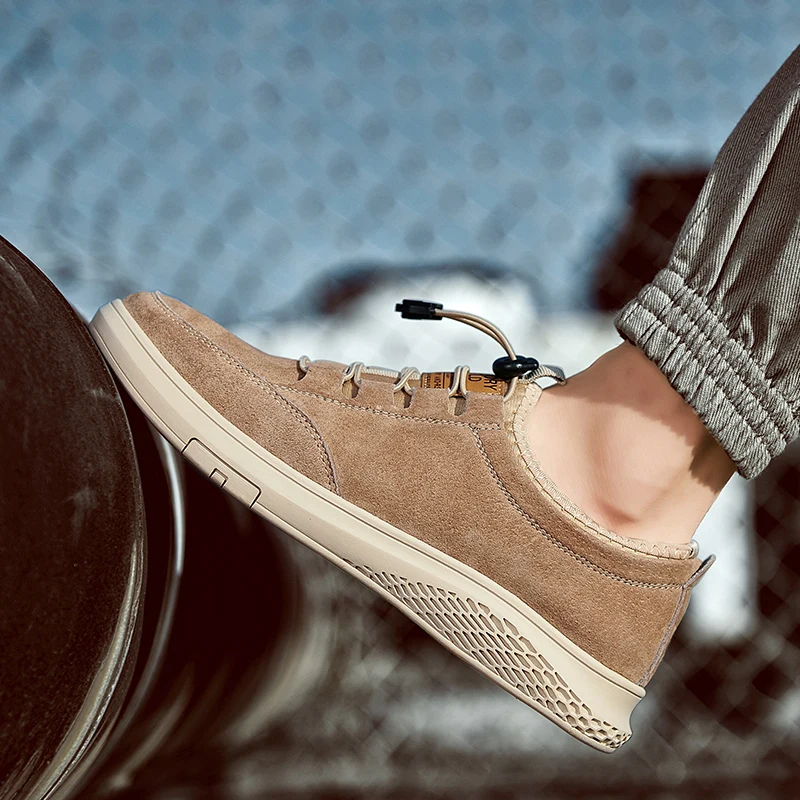 

Zapatillas Hombre Genuine Leather Shoes Men Mens Formal Casual Sneakers Board 2020 Man Summer Fashion Men's Classic