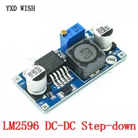 20pcs lm2596 lm2596s adj power supply module dc dc step down module 5v12v24v adjustable voltage regulator 3a