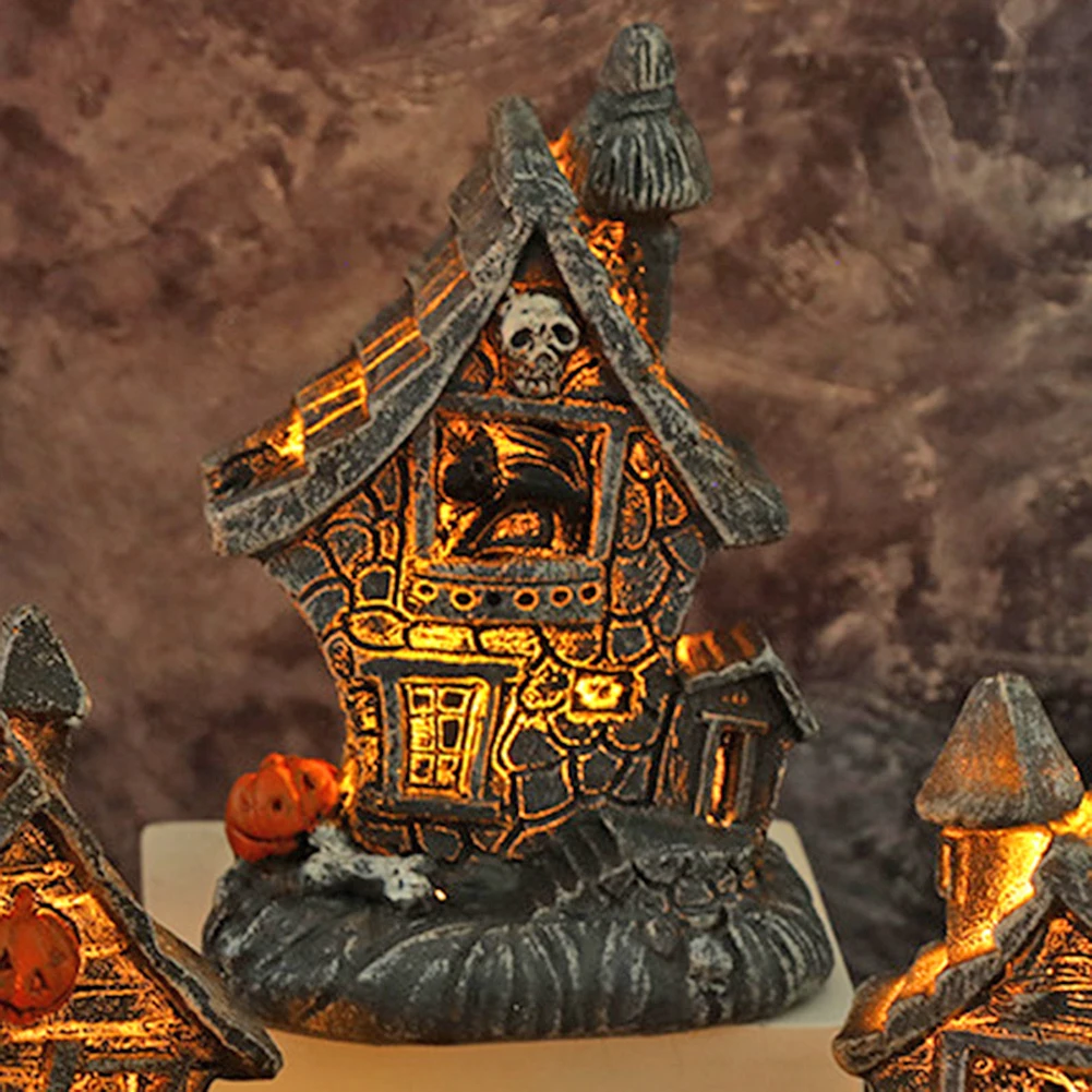 

Креативный светодиодный ночник с черепом, тыквой, рандомное украшение для Хэллоуина вечерние светильник ильник-фонарик, декоративные пода...