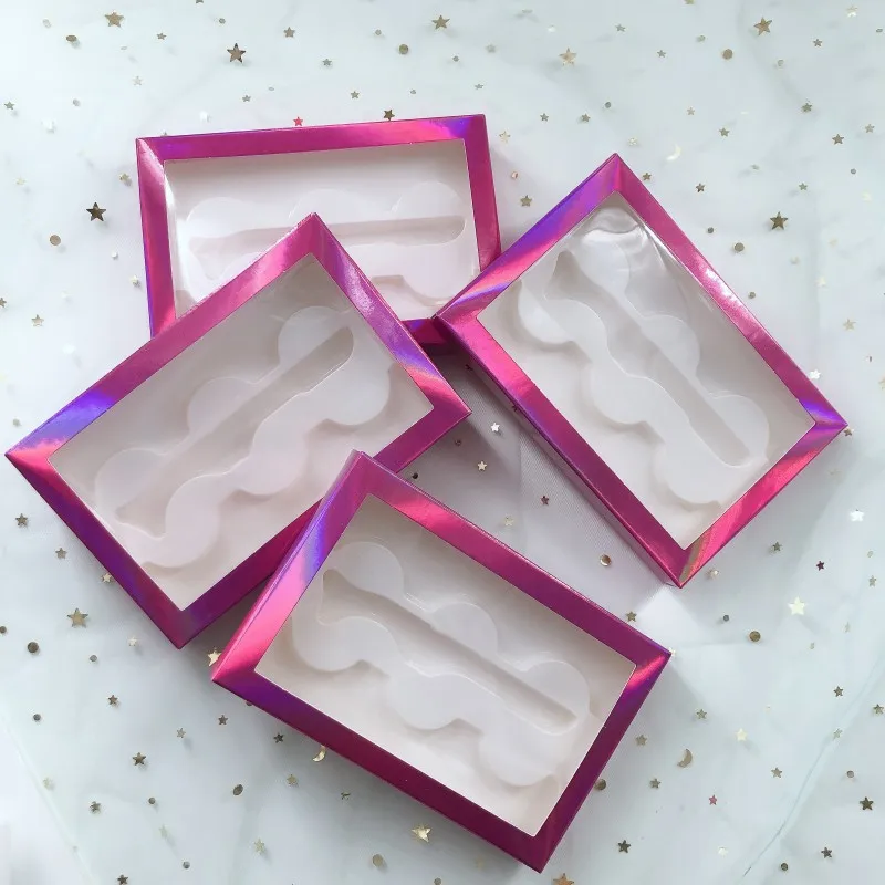 20 шт./лот голографические ресницы на заказ 3 пары пустые упаковка|Накладные