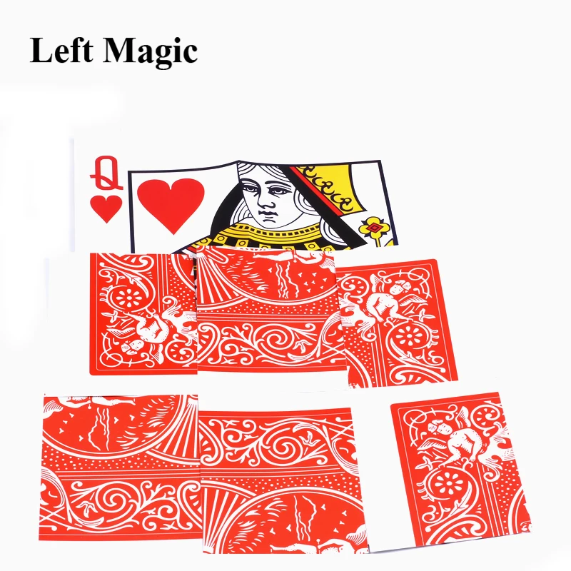 1 шт. королева восстановленная крупным планом карта магический трюк реквизит