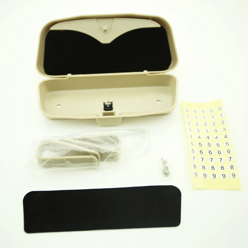 

Car Glasses Case Organizer Box Sunglasses Holder Storage Pocke for Renault Koleos for cruze for Audi Q3 for BMW X1 X3 F25