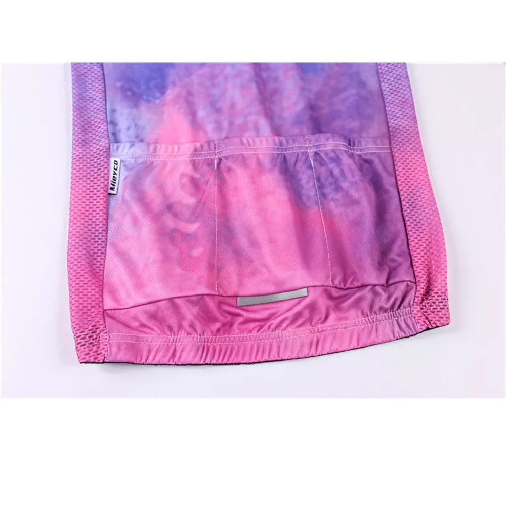 Женский комплект из Джерси с длинным рукавом для велосипеда спортивная одежда