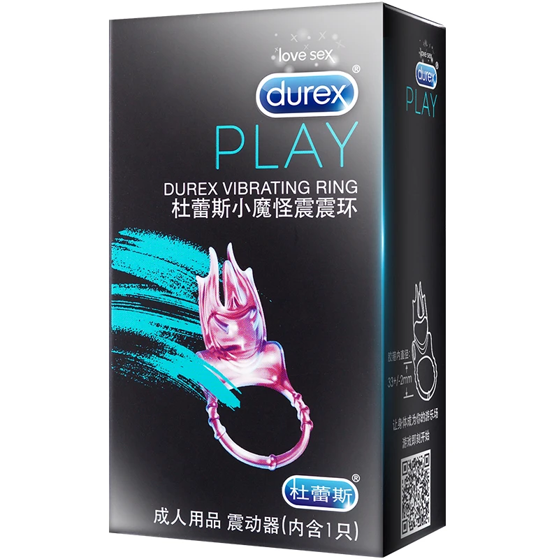 Durex вибрационное кольцо для стимуляции клитора Женский удлинитель пениса