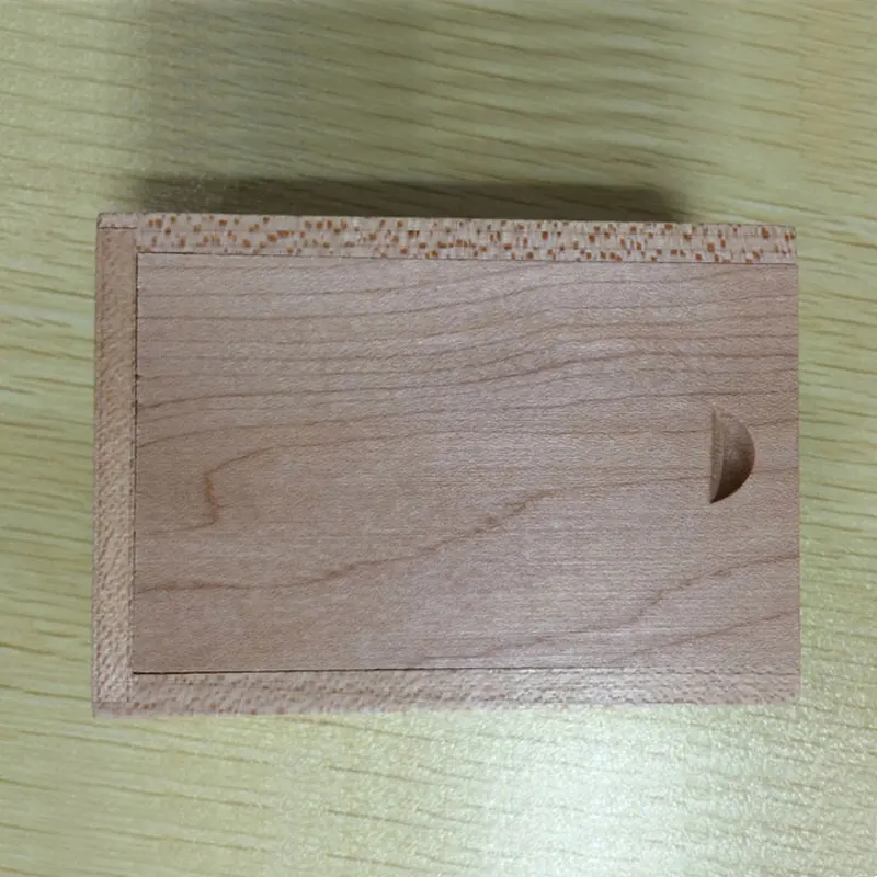 5 шт. деревянная упаковочная коробка без логотипа с магнитом прямоугольная