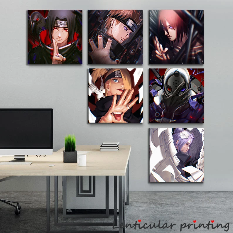 11 новых дизайнов знаменитые Японские Аниме акацукис анимационных картин для