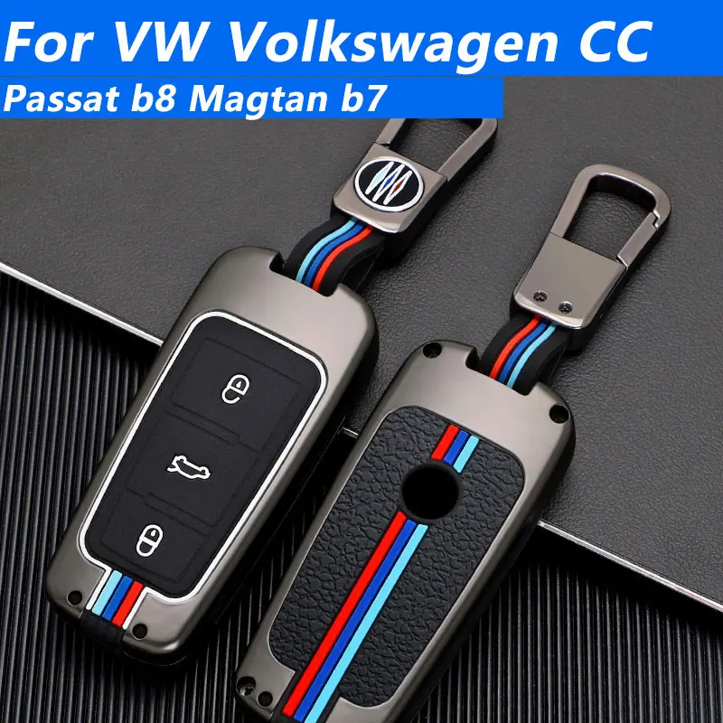 

For VW Volkswagen CC Passat b8 Magtan b7 Car key protective shell key accessories Car key case protective shell Auto Cover
