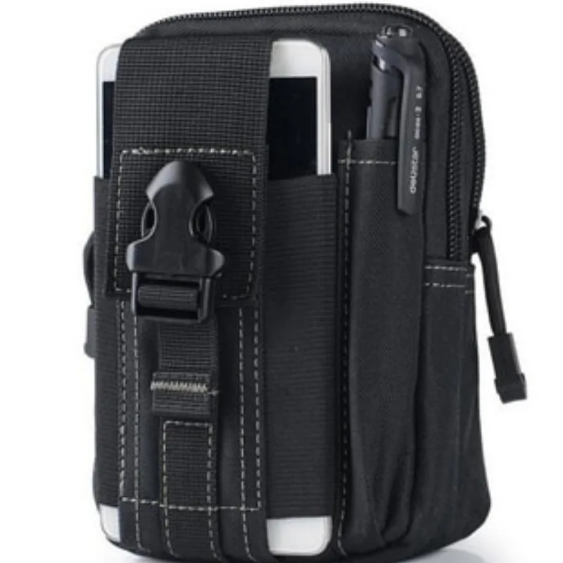 

Waist Pack Men's Casual Bag Travel Purse Waterproof Belt Zipper Tactical Outdoor Sport Fanny Multifunction Pack Phone Pocket