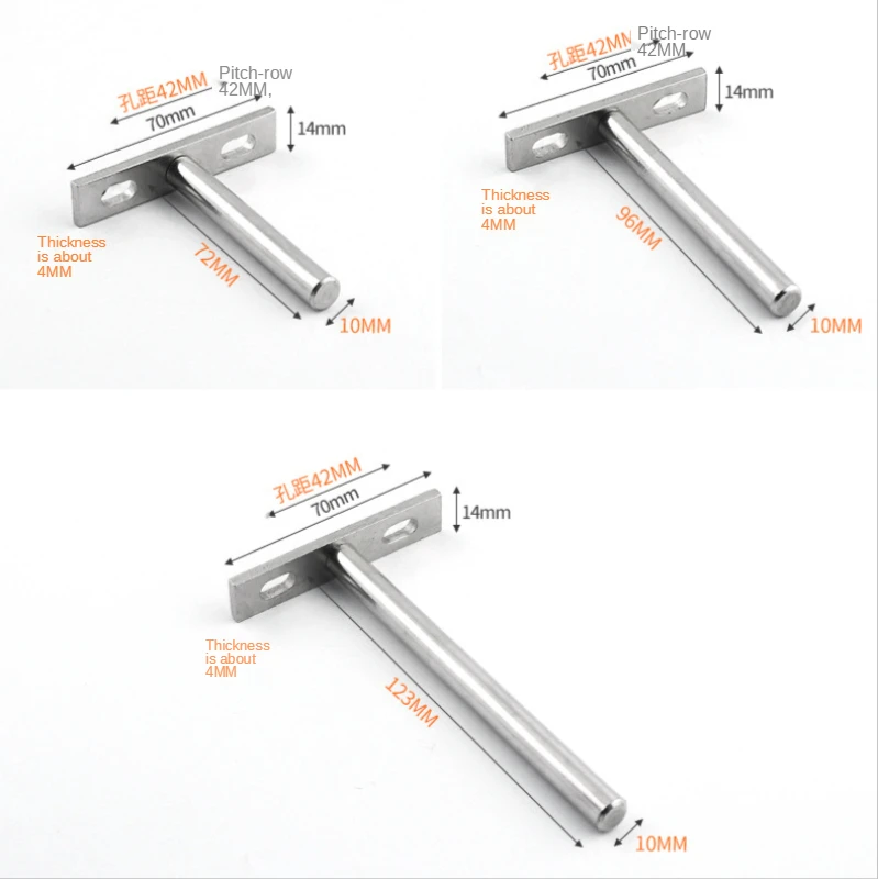 10 шт. складные кронштейны для стен 3/4/5 дюймов | Обустройство дома