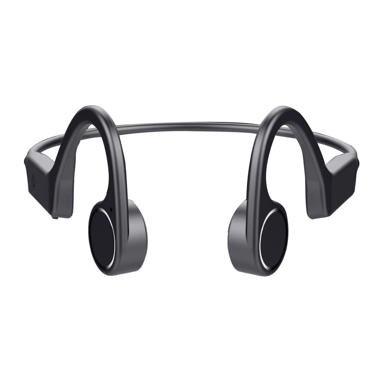 

Foldable Bluetooth 5.0 Neckband Earphone Hand-Free Earbuds Noise Cancelling 25g Lightweight Black