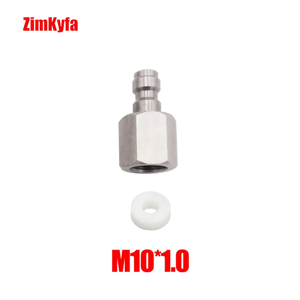 Пейнтбольный PCP 8 мм Воздушный зарядный шланг из нержавеющей стали