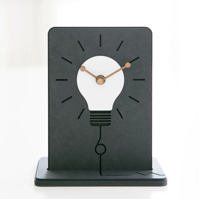 

Simple Square Art Office Desk Clock Creative Silent office vintage Table Clock Modern mechanical Reloj Mesa Clocks BW50ZZ