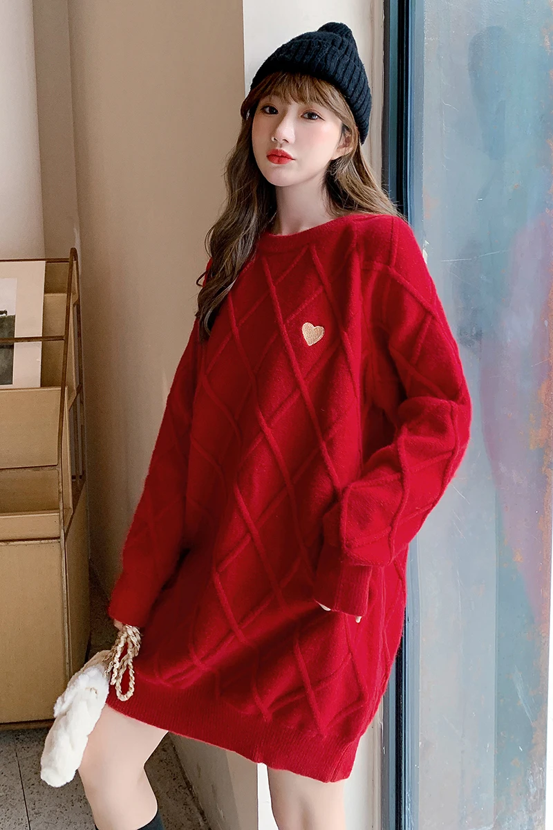 1018# Autumn Winter Thick Warm Knitted Maternity Nursing Sweaters Breastfeeding Shirts Clothes for Pregnant Women Pregnancy Tops | Мать и