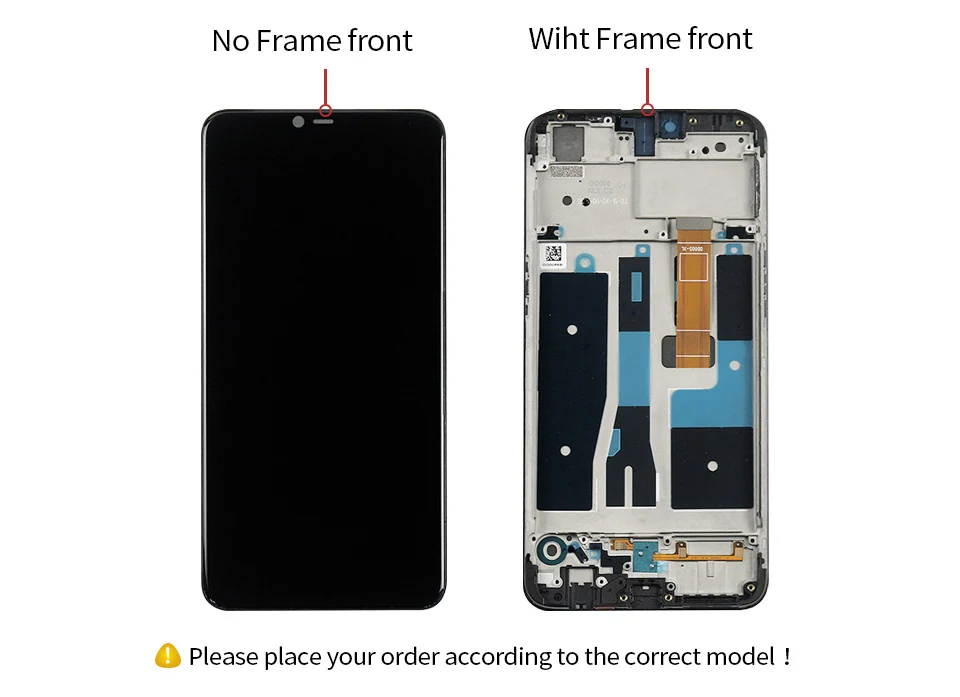 6," ЖК-экран для OPPO A5 A5S AX5 AX5S, сенсорная панель, дигитайзер для OPPO A5 AX5, дисплей с рамкой