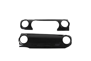 Carbon fiber Look Центральные консоли, декоративные Стикеры для автомобилей Jeep Wrangler JL, автомобильные аксессуары, интерьер автомобиля, Стайлинг ABS, красное углеродное волокно - Название цвета: Carbon fiber Look