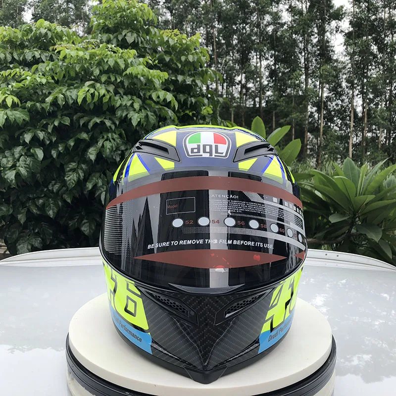 Мотоциклетный шлем на все лицо большой спойлер винтажный Зимний для езды