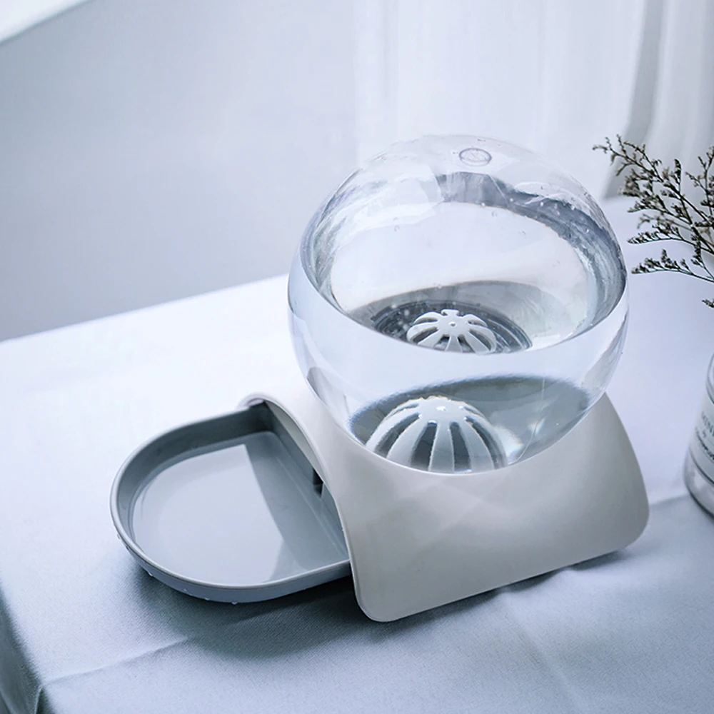 Кошки Портативный Автоматический Питатель питья фонтан бутылочка для кормления