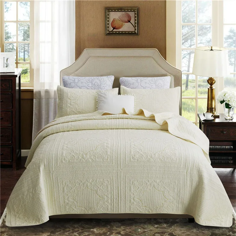 Комплект постельного белья из 100% хлопка серого и бежевого цвета|Комплекты белья|