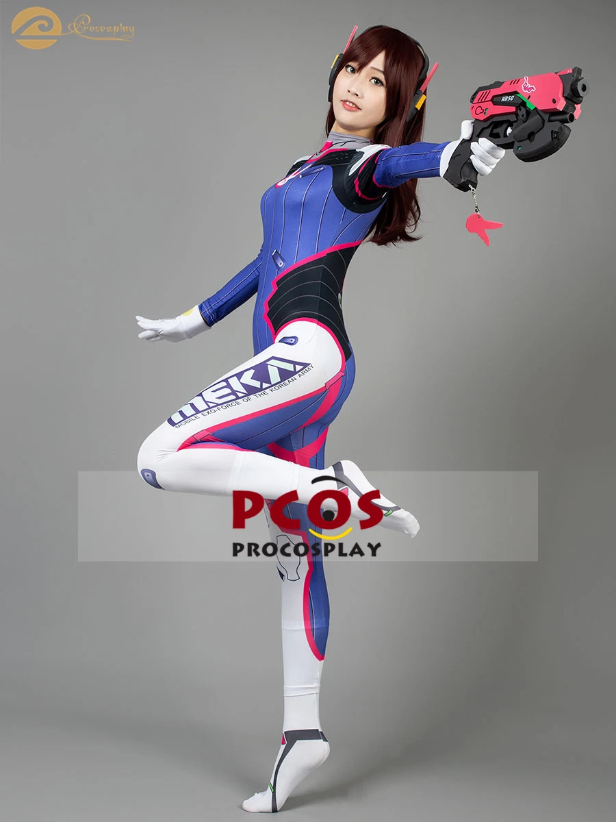 Скидка на ProCosplay в наличии Костюм для косплея упрощенной версии песни D.Va Hana