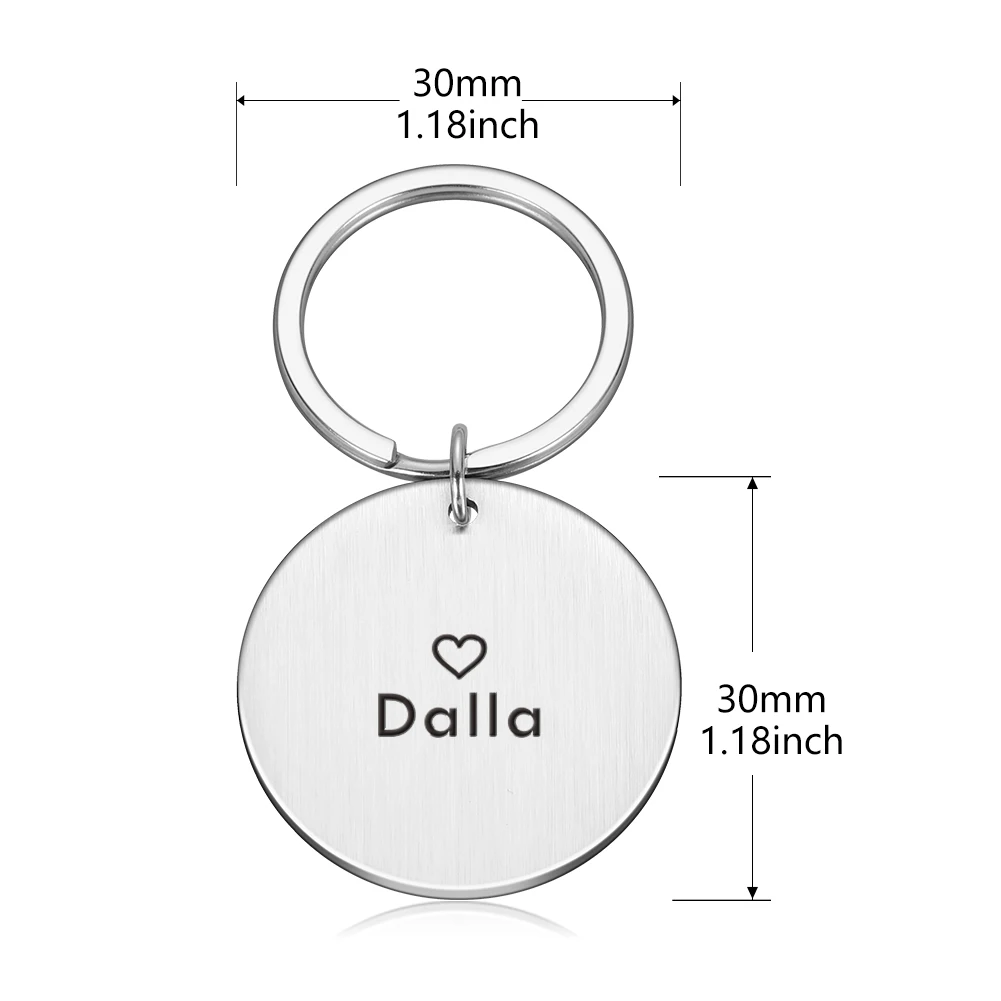 

1PC Personalized Gift Keychain Custom Name Dance Teacher Gift Man Women Dance Gift to Teacher Key Chain Thanksgiving Gift