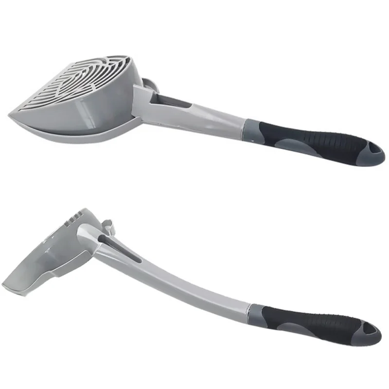 

Long Handle Cat Litter Scoop Cleaning Tool Plastic Scoop Cat Sand Cleaning Products Toilet For Pet Clean Feces Supplie