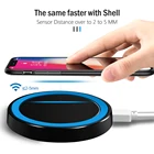 Беспроводное зарядное устройство Shunpin Qi для телефона 13, 12 Pro Max, Цифровая беспроводная Индукционная зарядная панель для Samsung, Xiaomi Pad 5, HuaWei