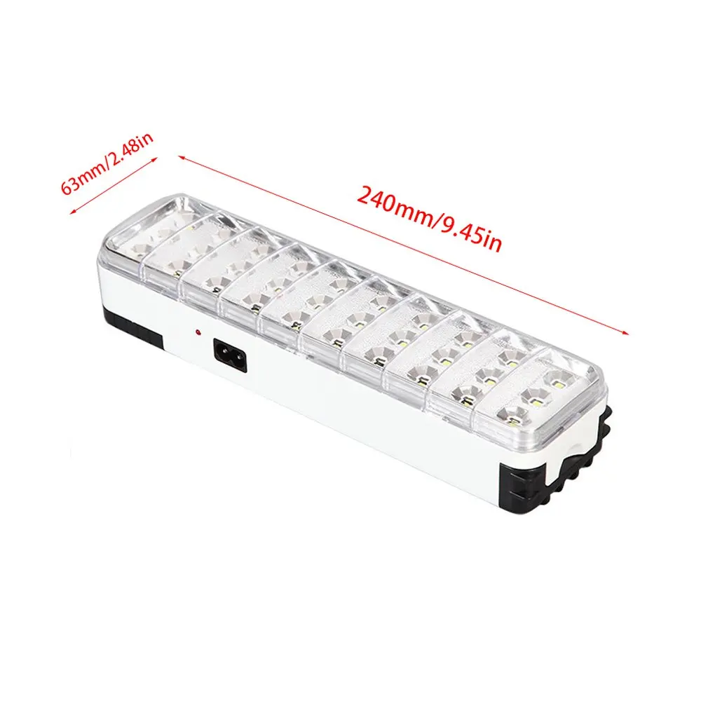 

30LED Multi-function Emergency Light Rechargeable LED Safety Lamp 2 Mode For Home Camp Outdoor