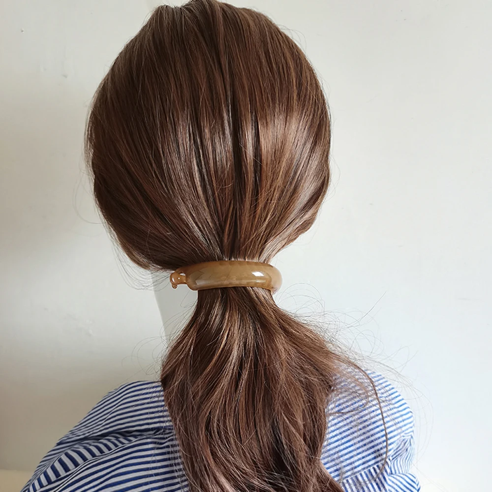 

New Cute Transparent Banana Clip Hair Claws Women Girls Hair Clips Ponytail Holder Hairpins Fashion Hair Styling Accessories