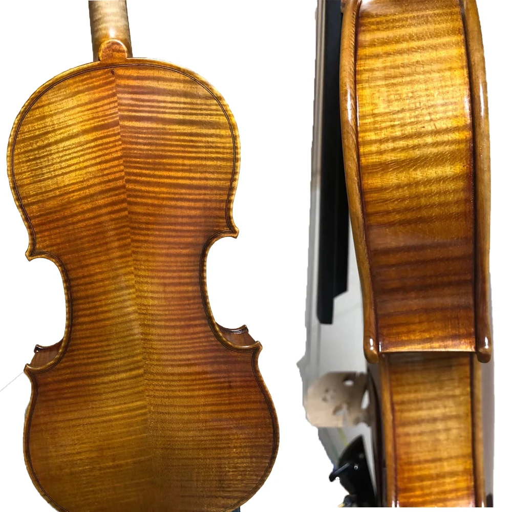 Профессиональная скрипка, винтажная масляная краска, янтарная скрипка (art.: 3920b4ba314db) - 3920b4ba314db