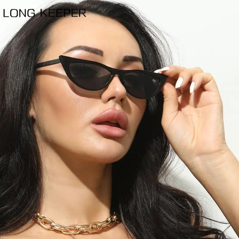 

2021 Fashion Small Cat Eye Sunglasses Women Vintage Triangle Sun Glasses Cute Sexy Ladies Eyewear Gafas De Sol Mujer UV400