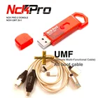 Бесплатная доставка, новейший оригинальный NCK Pro Dongle NCK Pro2 Dongl + MUF ALL BOOT кабель (NCK DONGLE + UMT DONGLE 2 в 1)
