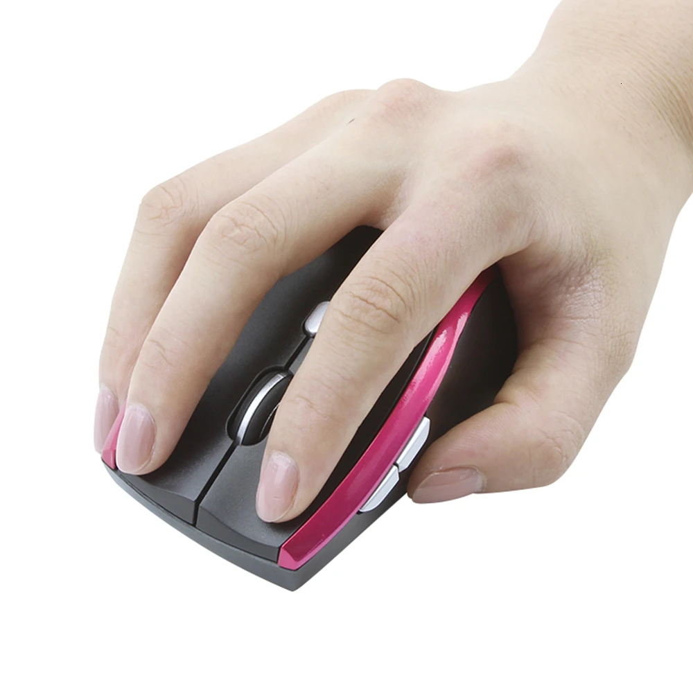 Беспроводная оптическая USB-мышь 2 4 ГГц 1600DPI | Компьютеры и офис
