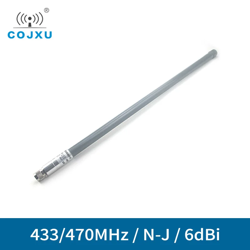 

433MHz Wifi Antenna High Gain 6dBi COJXU TX400-BLG-60 N-J Interface Fiberglass Omnidirectional Aerial for Router Modem