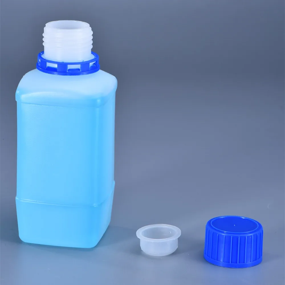 60 мл 100 250 пустые химические реагент бутылки HDPE образец жидкий контейнер узкий рот