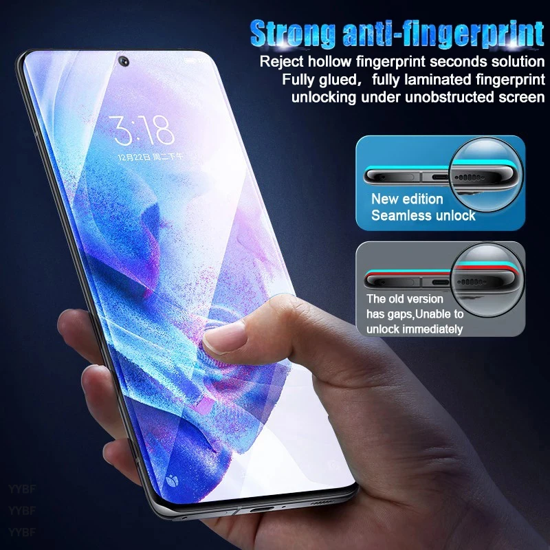 3PCS 10000D Hydrogel Film For Samsung S21 Ultra S20 Plus A52 Screen Protector For Samsung Note 20 A51 A72 A71 A32 A21S S10 S9 S8