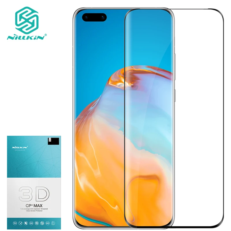 Nillkin для Huawei P40 Pro / P30 Mate 30 защита экрана закаленное стекло 3D CP + MAX полное покрытие
