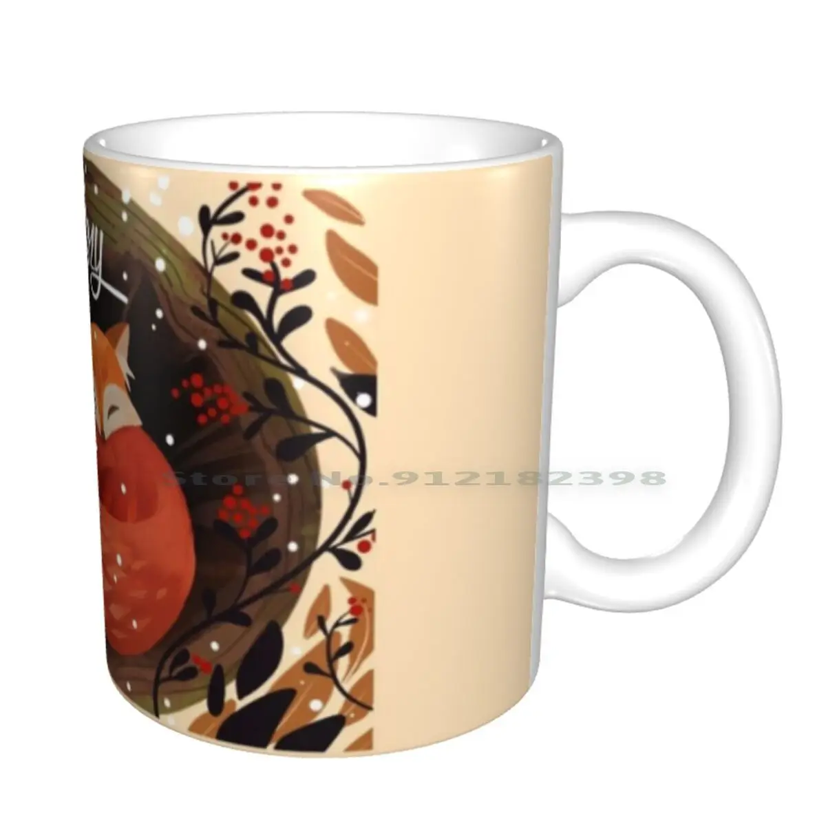 Керамические кружки Stay Cozy кофейные чашки кружка для молока чая лисы Симпатичные