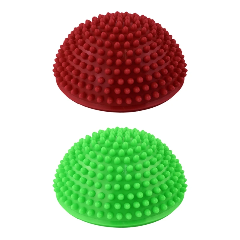 2 шт. Йога половина мяч для тренировки баланса Точка Массаж шаговые камни баланс