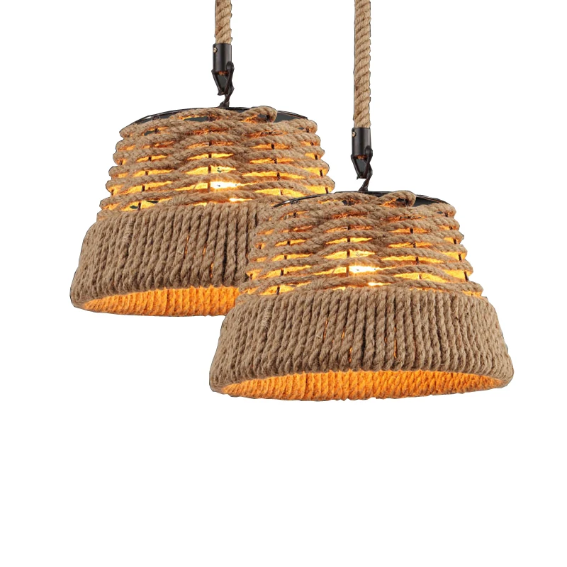 Американская винтажная сельская Подвесная лампа для кафе ресторана бара чайная